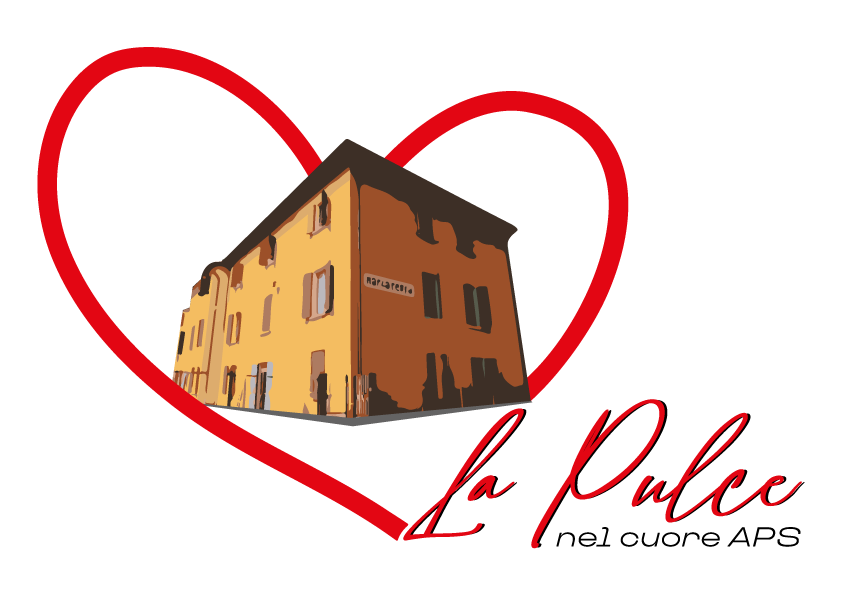 Logo dell'Associazione la Pulce nel Cuore APS