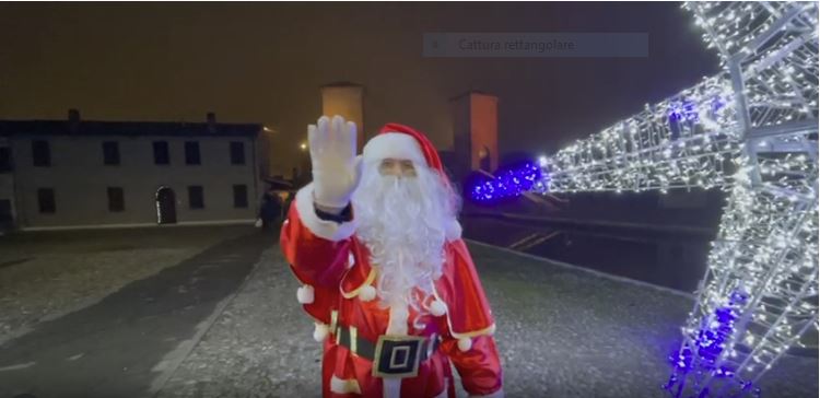 Foto di Babbo Natale a Comacchio